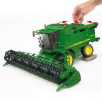 Bruder kombajn John Deere T670i - crveni gumb na bunkeru