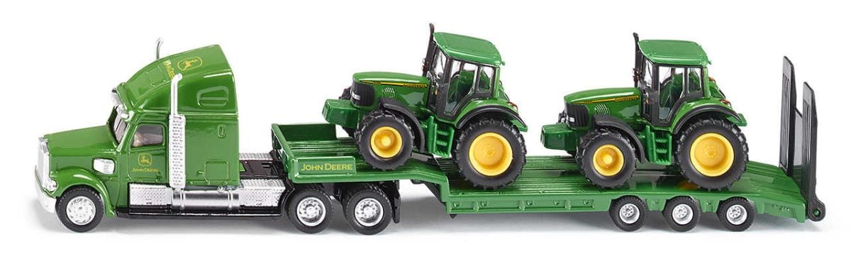 SIKU KAMION SA PRIKOLICOM + 2 TRAKTORA JOHN DEERE 1 SIKU KAMION SA PRIKOLICOM + 2 TRAKTORA JOHN DEERE