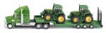 SIKU KAMION SA PRIKOLICOM + 2 TRAKTORA JOHN DEERE