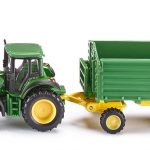 Siku traktor John Deere 6920S sa kašikom + prikolica