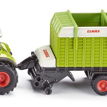 Siku traktor Claas Axion 850 + prikolica Quantum 5700