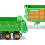SIKU traktor Deutz-Fahr + set Joskin prikolica