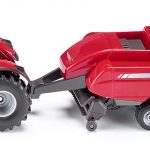 Siku traktor Massey Ferguson + balirka