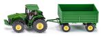 Siku traktor John Deere 8430 + prikolica
