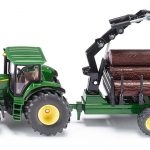 Siku traktor John Deere 8430 sa prikolicom