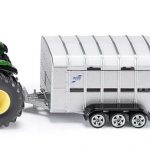 SIKU TRAKTOR JOHN DEERE 8430 SA PRIKOLICOM ZA TRANSPORT STOKE