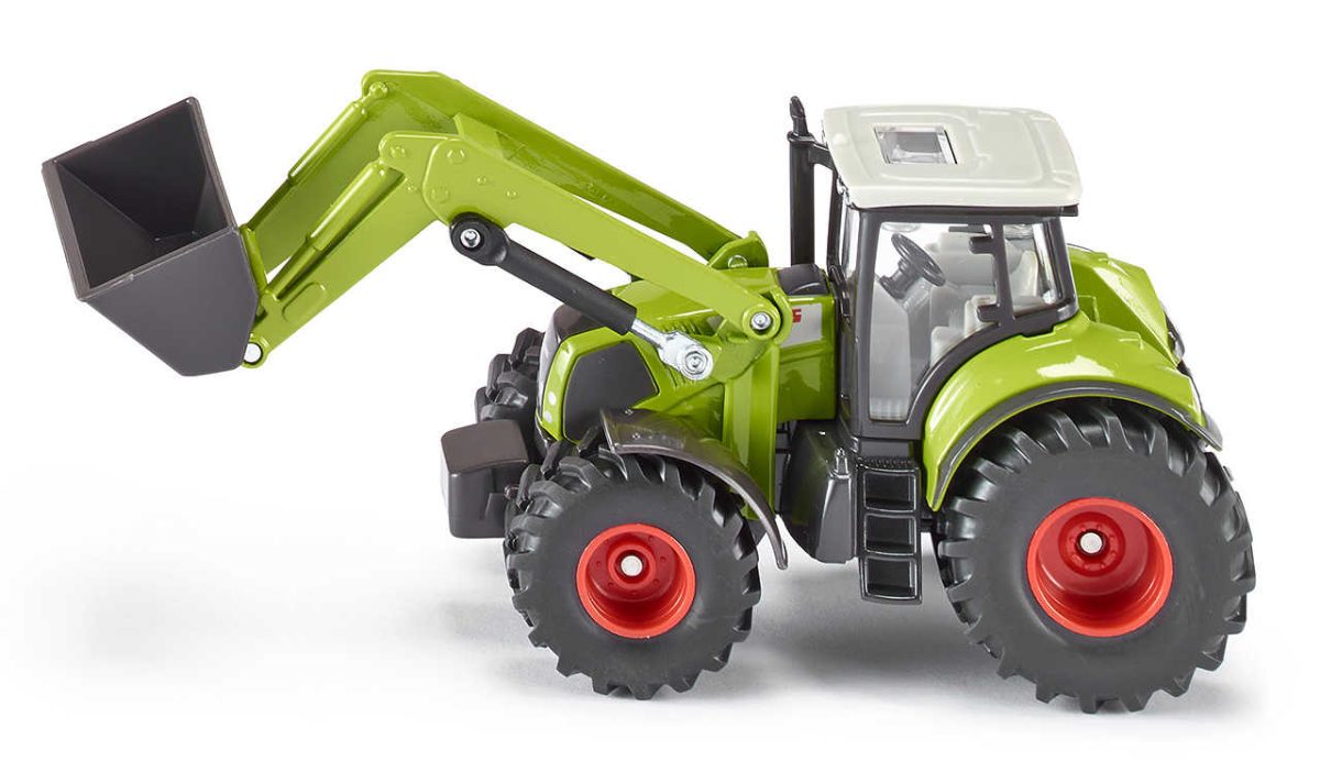 Siku traktor Claas Axion + utovarivač 1 Siku traktor Claas Axion + utovarivač