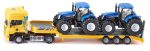 Siku kamion sa labudicom + 2 traktora New Holland