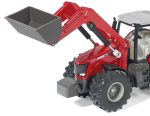 Siku traktor Massey Ferguson + utovarivač