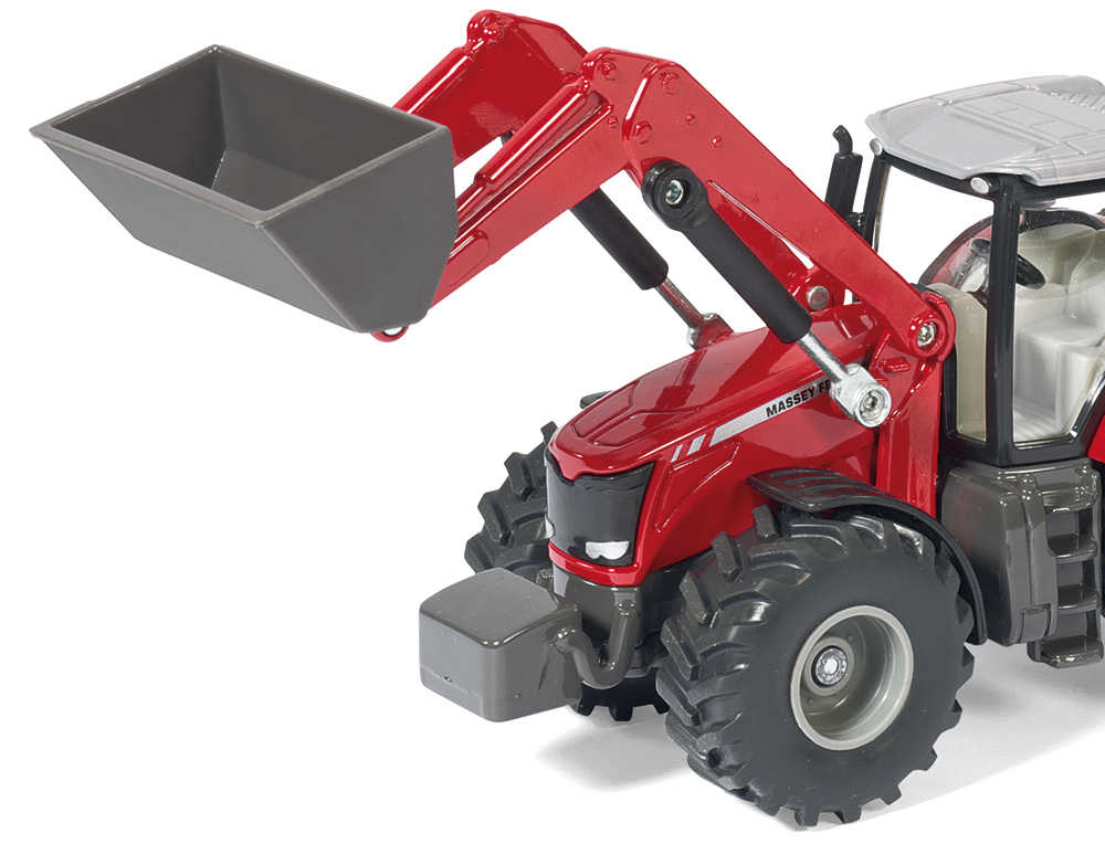 Siku traktor Massey Ferguson + utovarivač 3 Siku traktor Massey Ferguson + utovarivač