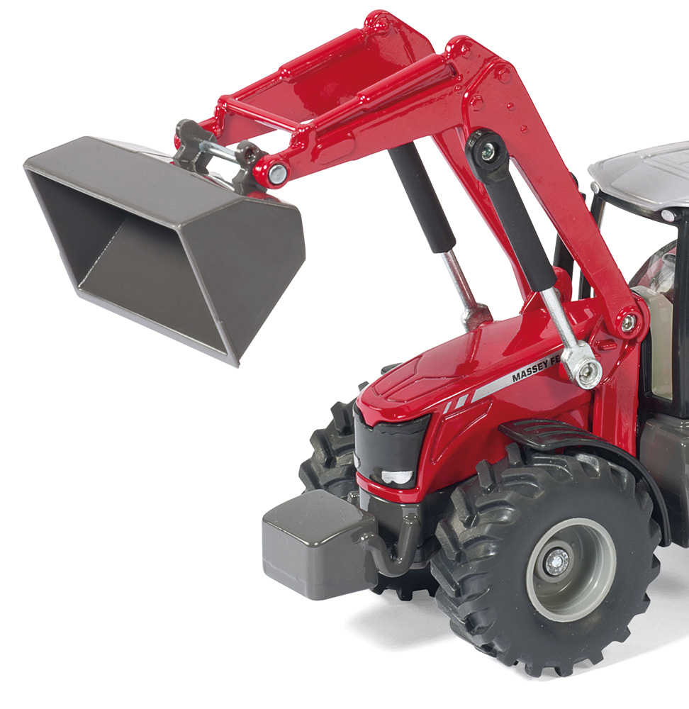 Siku traktor Massey Ferguson + utovarivač 4 Siku traktor Massey Ferguson + utovarivač
