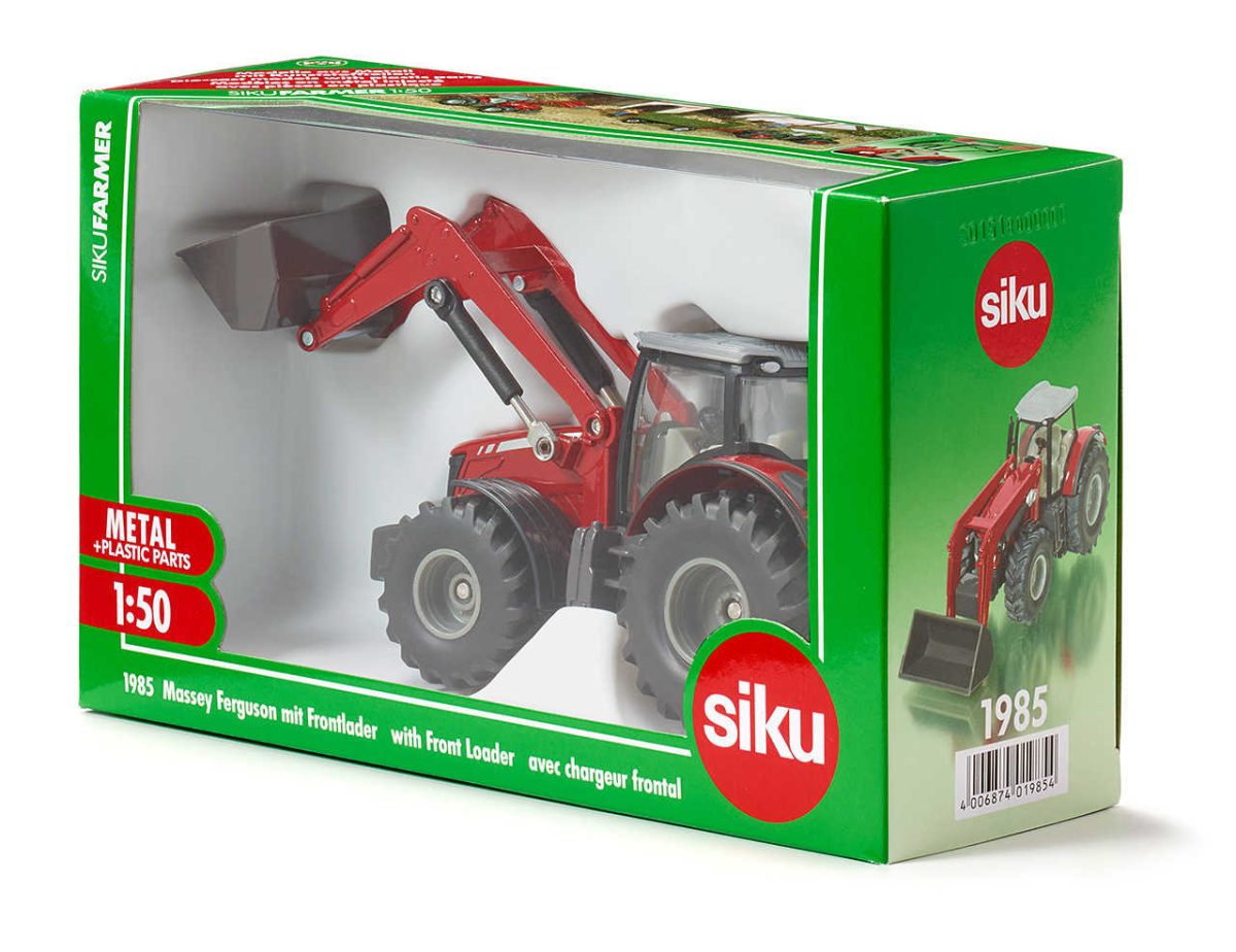 Siku traktor Massey Ferguson + utovarivač 6 Siku traktor Massey Ferguson + utovarivač