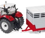 SIKU TRAKTOR STEYR CVT 6230 SA PRIKOLICOM ZA TRANSPORT STOKE230
