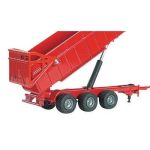Siku traktor Massey Ferguson 8480 + prikolica Krampe