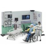 Bruder Hitna služba set 2 figurice s aparaturom kolica i kreveta