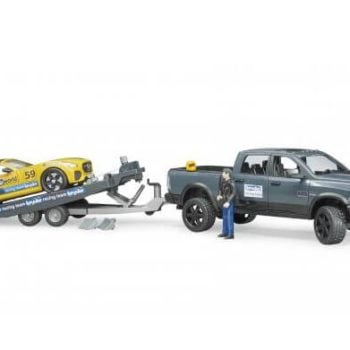 Bruder RAM Power Wagon i Roadster Bruder Racing Team