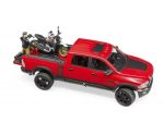 Bruder RAM auto i Ducati motor s figuricom