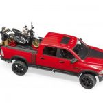 Bruder RAM auto i Ducati motor s figuricom