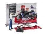 Bruder Servis za motocikle s figurom i Ducati Scrambler motorom
