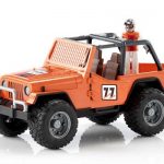 Bruder auto Jeep 4x4 narančasti