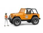 Bruder auto Jeep 4x4 narančasti