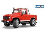 Bruder auto Land Rover crveni pick up