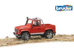 Bruder auto Land Rover crveni pick up