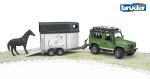 Bruder auto Land Rover + prikolica za konje