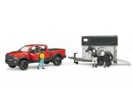 Bruder auto RAM 2500 sa prikolicom za konje - BR02501