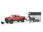 Bruder auto RAM 2500 sa prikolicom za konje - BR02501