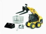 Bruder bager CAT skid loader