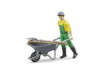 Bruder farmer zeleni kombinezon žuta majica set