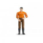 Bruder figurica muškarac bijela koža - smeđe hlače