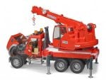 Bruder kamion Mack Granite + kran