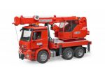 Bruder kamion Mercedes Benz Arocs + kran