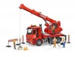 Bruder kamion Mercedes Benz Arocs + kran