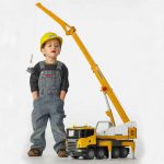 Bruder kamion Scania R-serie + Liebherr dizalica