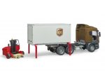 Bruder kamion Scania UPS sa kontejnerom i dizalicom za utovar