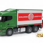 Bruder kamion Scania sa kontejnerom + dizalica za utovar