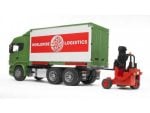 Bruder kamion Scania sa kontejnerom + dizalica za utovar