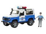 Bruder policijski auto Land Rover bijeli + policajac