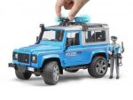 Bruder policijski auto Land Rover plavi + policajac