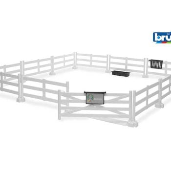 Bruder set ograda bijela
