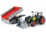 Bruder traktor Claas Nectis 267F + prikolica