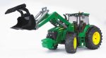 Bruder traktor John Deere 7930 + prednji utovarivač + prikolica