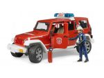Bruder vatrogasni auto Jeep Wrangler i figurica vatrogasac - BR02528