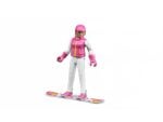 Bruder figurica žena sa snowboardom