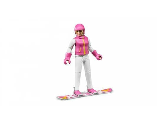 Bruder figurica žena sa snowboardom 1 Bruder figurica žena sa snowboardom