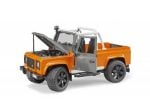 Bruder auto Land Rover narandžasti pick up