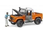 Bruder auto Land Rover narandžasti pick up